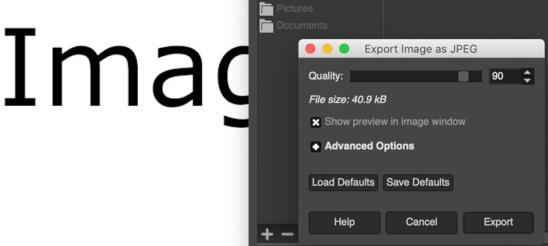 Click image for larger version

Name:	GIMP export as JPEG.jpg
Views:	354
Size:	32.8 KB
ID:	708366