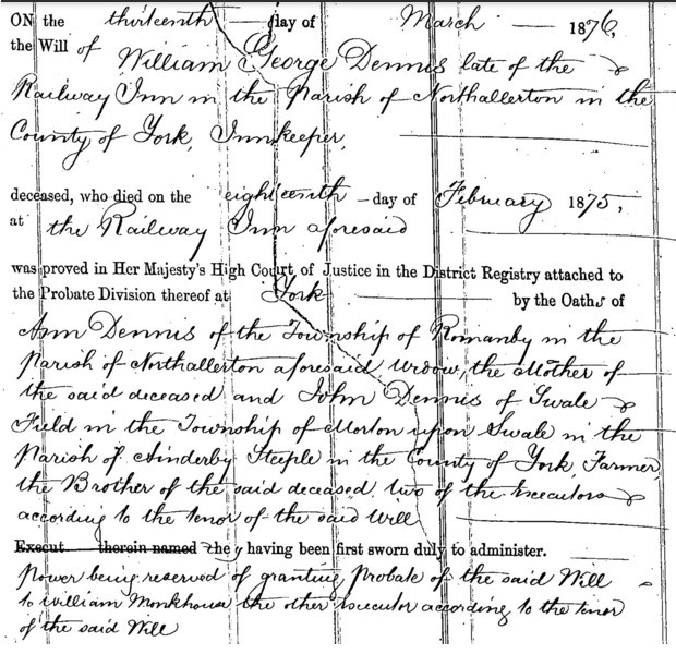 Click image for larger version

Name:	William George Dennis Will probate 2.jpg
Views:	183
Size:	144.9 KB
ID:	727730