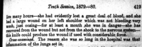 Click image for larger version

Name:	GEORGE LEACH (20) 3rd August 1880 ,. Feloniously assaulting Elizabeth Leach, with intent to do her grievous bodily harm.png
Views:	288
Size:	42.9 KB
ID:	754768