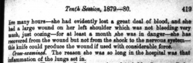 Click image for larger version

Name:	GEORGE LEACH (20) 3rd August 1880 ,. Feloniously assaulting Elizabeth Leach, with intent to do her grievous bodily harm.png
Views:	272
Size:	42.9 KB
ID:	754768