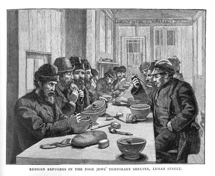 Click image for larger version

Name:	Russian_refugees_in_the_Poor_Jews_Temporary_Shelter,_Leman_Street_by_Ellen_Gertrude_Cohen_1891.jpg
Views:	160
Size:	62.9 KB
ID:	799175