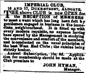 Click image for larger version

Name:	JEWISH CHRONICLE 18 MARCH 1887.jpg
Views:	89
Size:	82.2 KB
ID:	850917