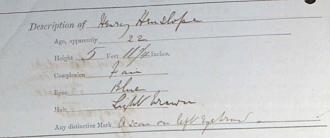 Click image for larger version

Name:	Henry Hanslope - Description - Royal Horse Guards attestation - 1872.jpg
Views:	28
Size:	36.6 KB
ID:	858828